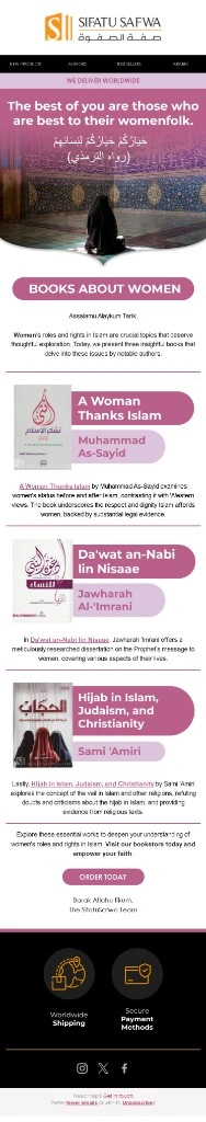 Sifatu Safwa books about women in Islam email